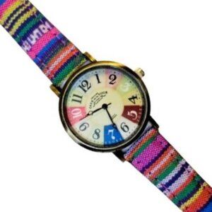 🆕 Boho Retro Hippie Analog Wristwatch Quartz Movement NWOT PUR24